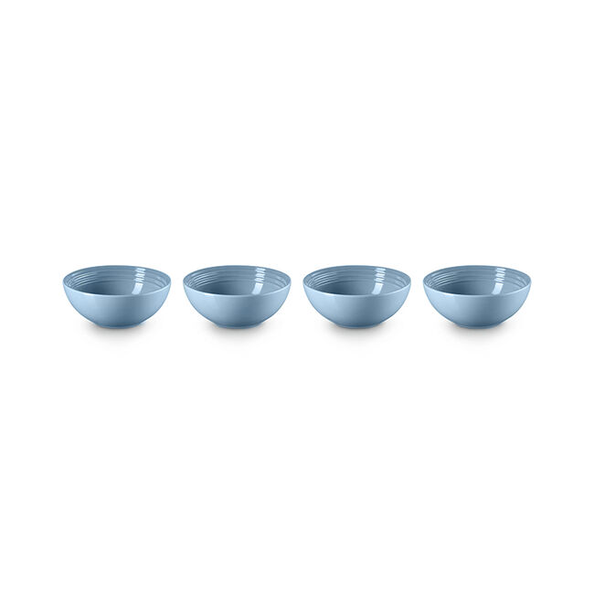 Vancouver Cereal Bowls, Set of 4Chambray, view 4