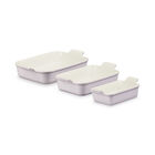 Heritage 3-Piece Rectangular Baking Dish Set