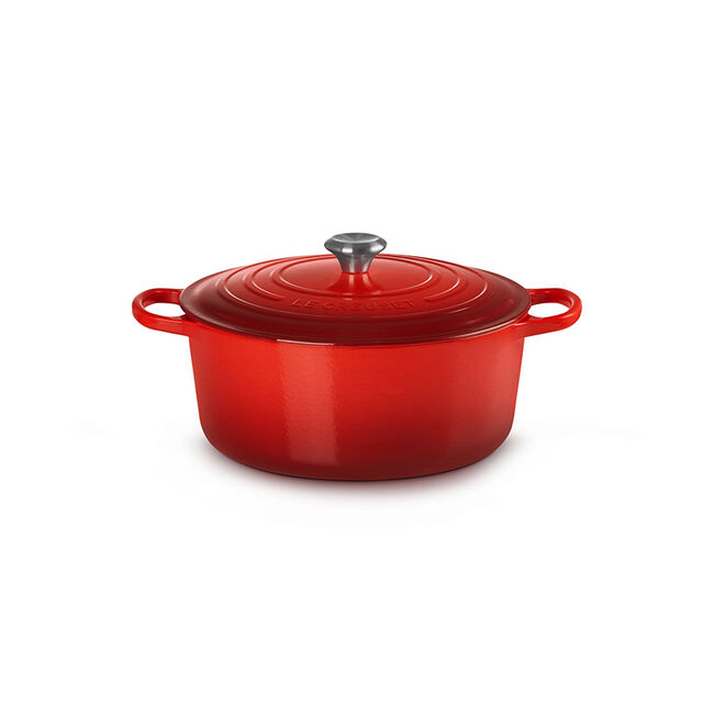 Signature Round Dutch OvenCerise, view 2