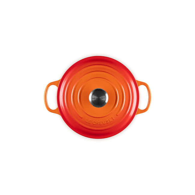 Signature Round Dutch OvenFlame, view 8