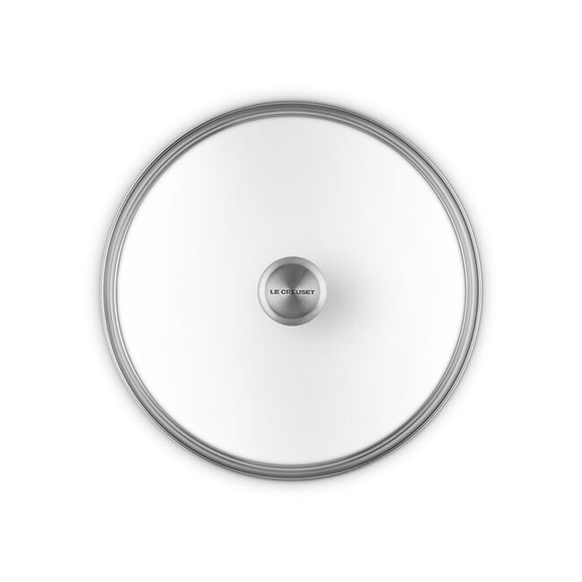 Glass Lid with Stainless Steel Knob, view 3