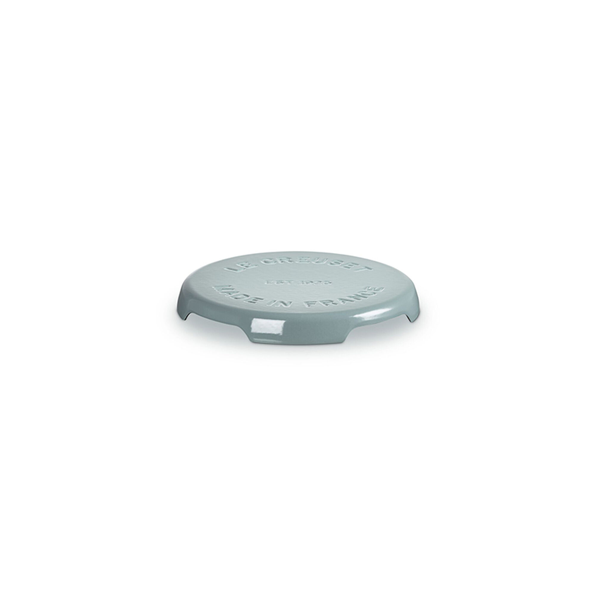 Enameled Cast Iron Signature Trivet - Sea Salt