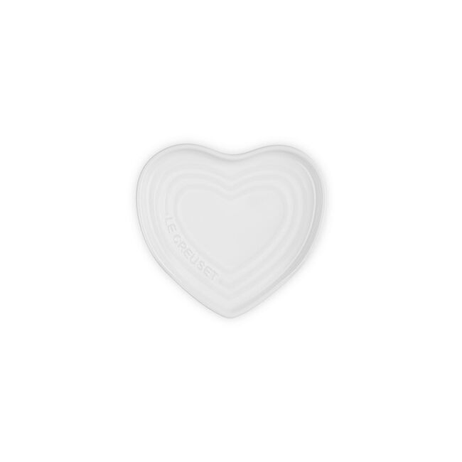 Heart Spoon RestWhite, view 4