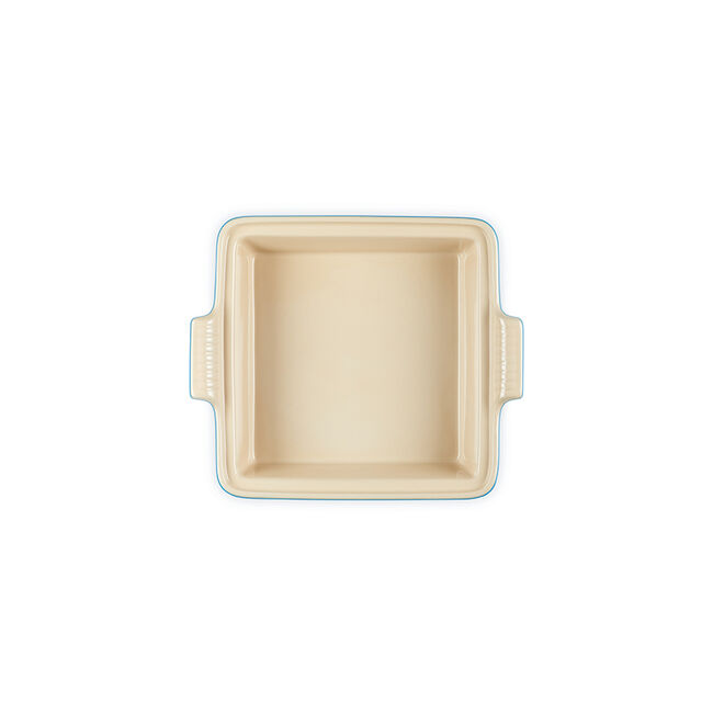 Heritage Shallow Square CasseroleAzure, view 5