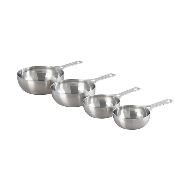  Le Creuset Stainless Steel Measuring Cups, Set of 4: Home &  Kitchen