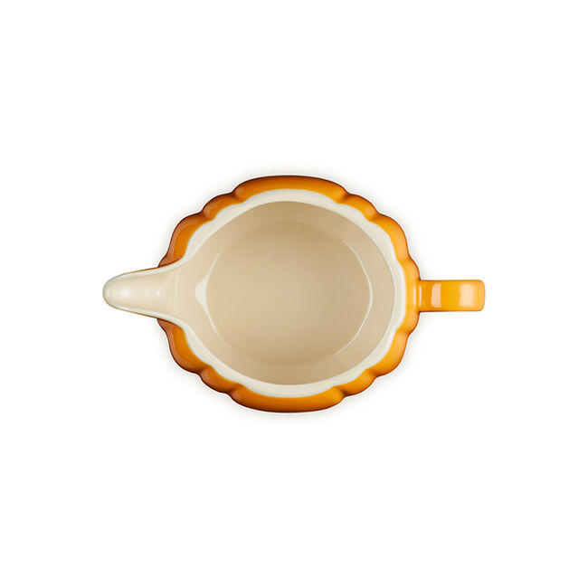 Pumpkin Gravy Boat with Lid, view 7