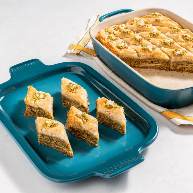 Rectangular Dish with Platter Lid, view 14
