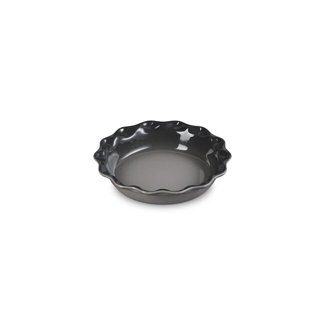 Heritage Fluted Pie DishOyster, view 2