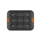 Non-stick Metal Bakeware 12-Cup Snowflake Cakelet Pan