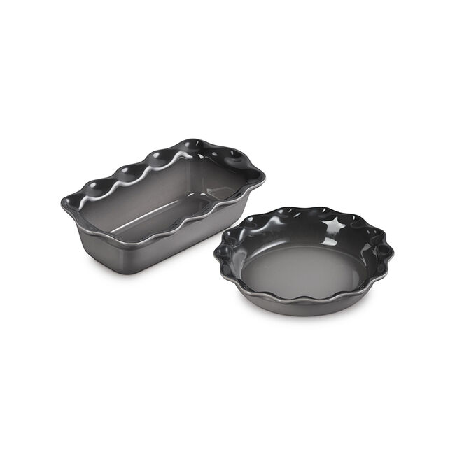 Heritage Pie Dish and Fluted Loaf Pan Set, view 5