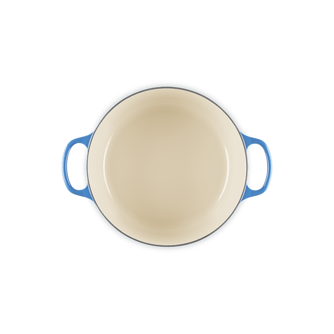 Signature Round Dutch OvenAzure, view 4
