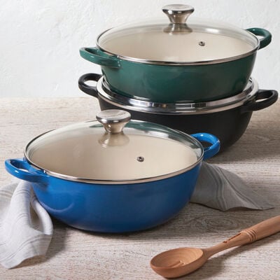 Traditional Soup Pot with Glass Lid