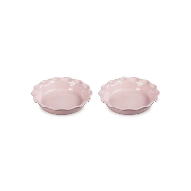Heritage Fluted Pie Dish 2-Piece Set, view 3