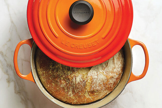 Baking Bread in a Le Creuset Dutch Oven