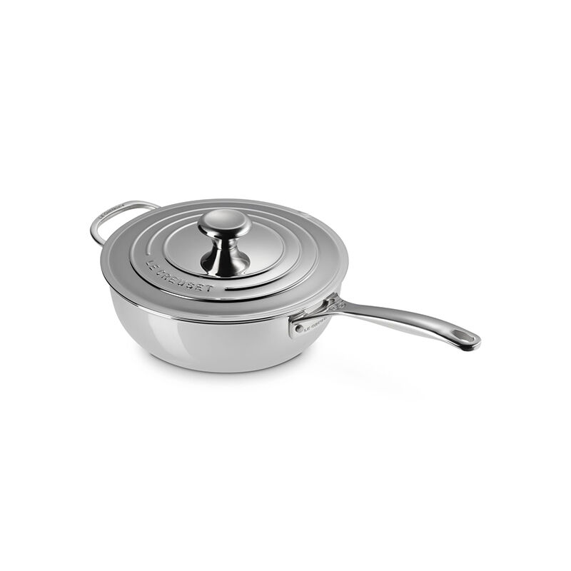 Non-stick Stainless Steel Saucier Pan | Le Creuset®