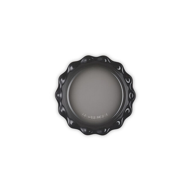 Heritage Fluted Pie DishOyster, view 4