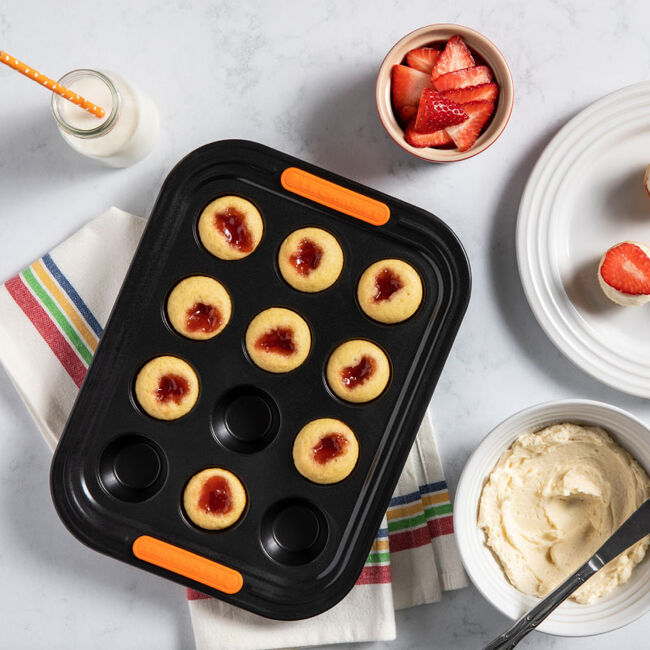 Non-Stick Metal Bakeware 12-Cup Mini Muffin Pan, view 1