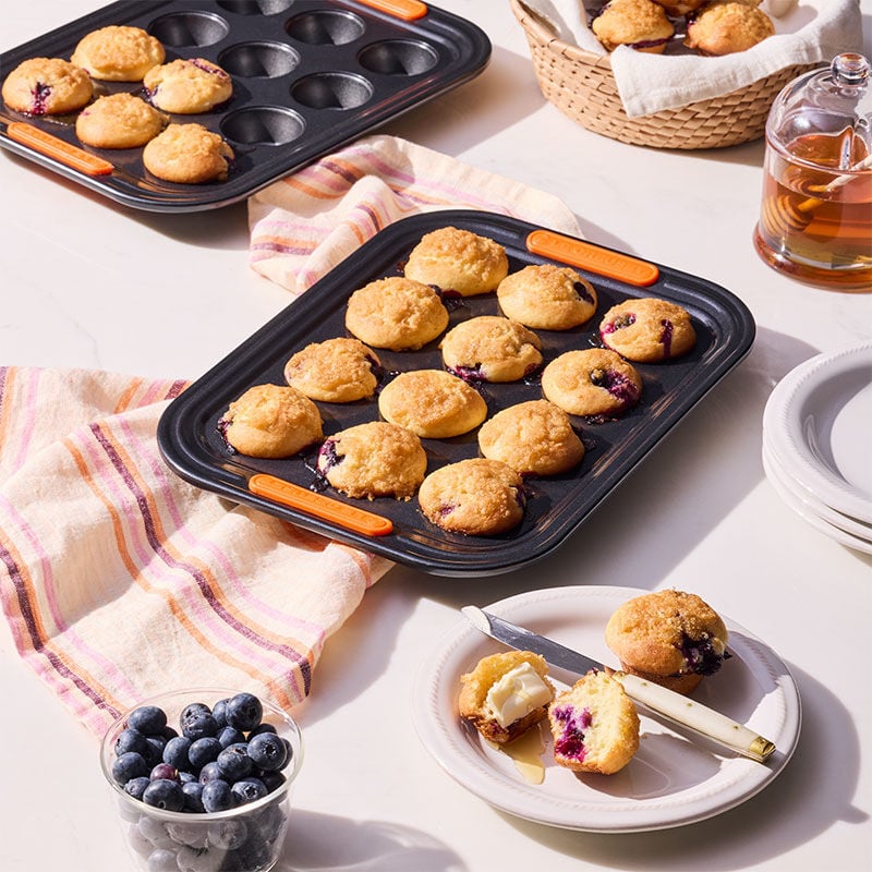 12-Cup Mini Muffin Trays, Set of 2 | Le Creuset®