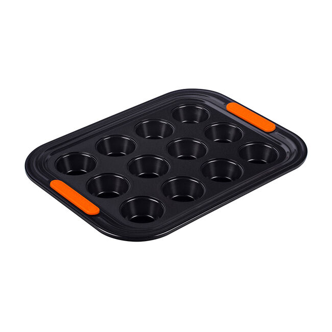 Non-Stick Metal Bakeware 12-Cup Mini Muffin Pan, view 2