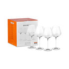 Burgundy Wine Glasses, Set of 4