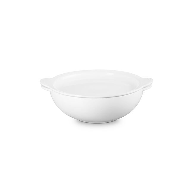 Signature Round Multifunction Baking Dish with Platter LidWhite, view 3
