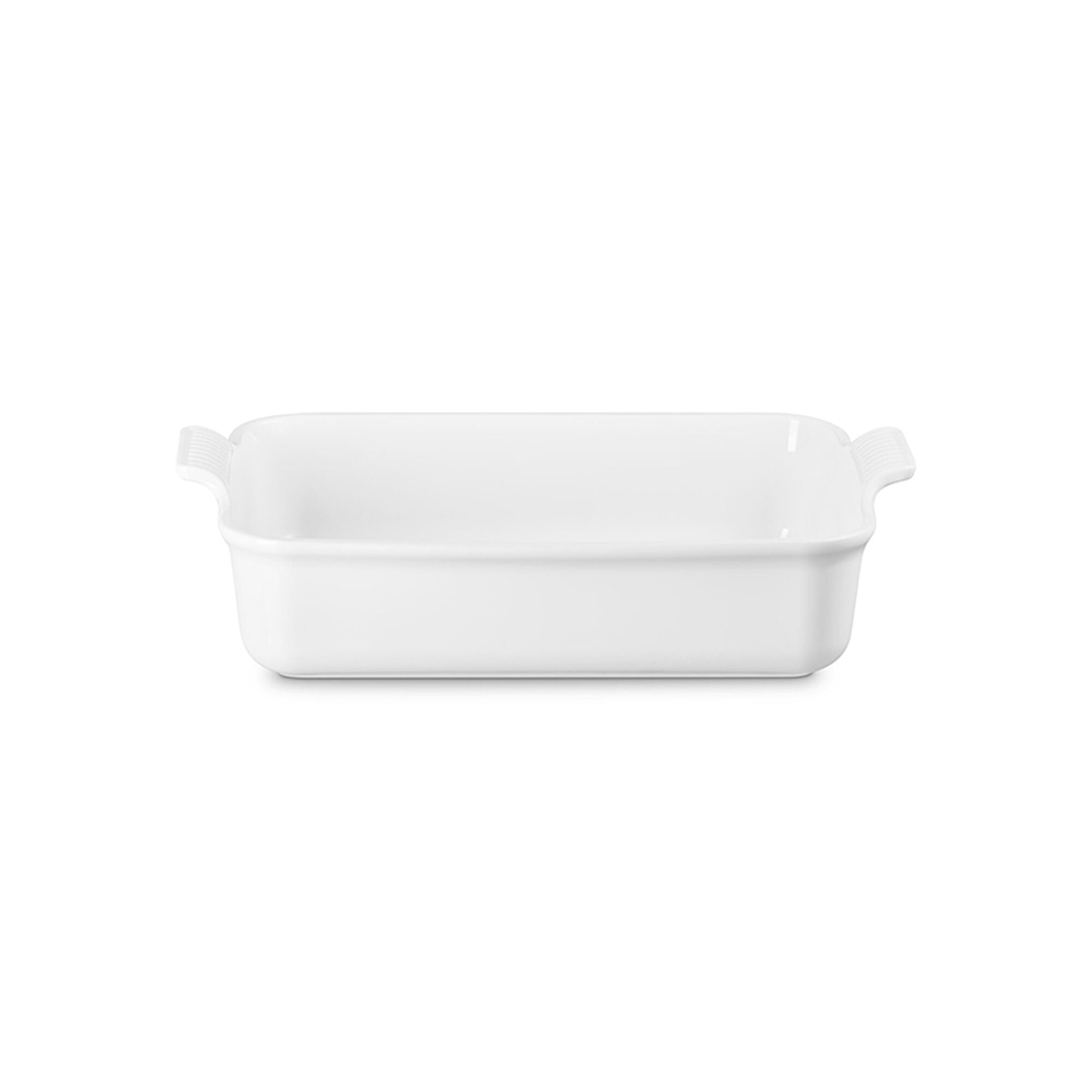 Heritage Deep Rectangular Lasagna Dish - Color White