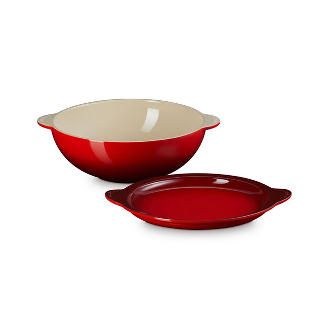 Signature Round Multifunction Baking Dish with Platter Lid, view 9