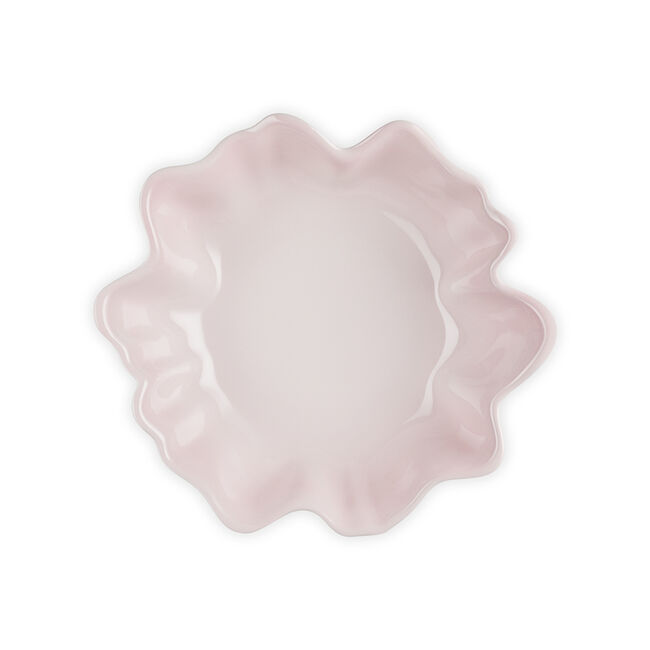 Iris Collection Serving BowlShell Pink, view 4