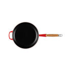 Alpine Wood Handle Fry PanCerise
