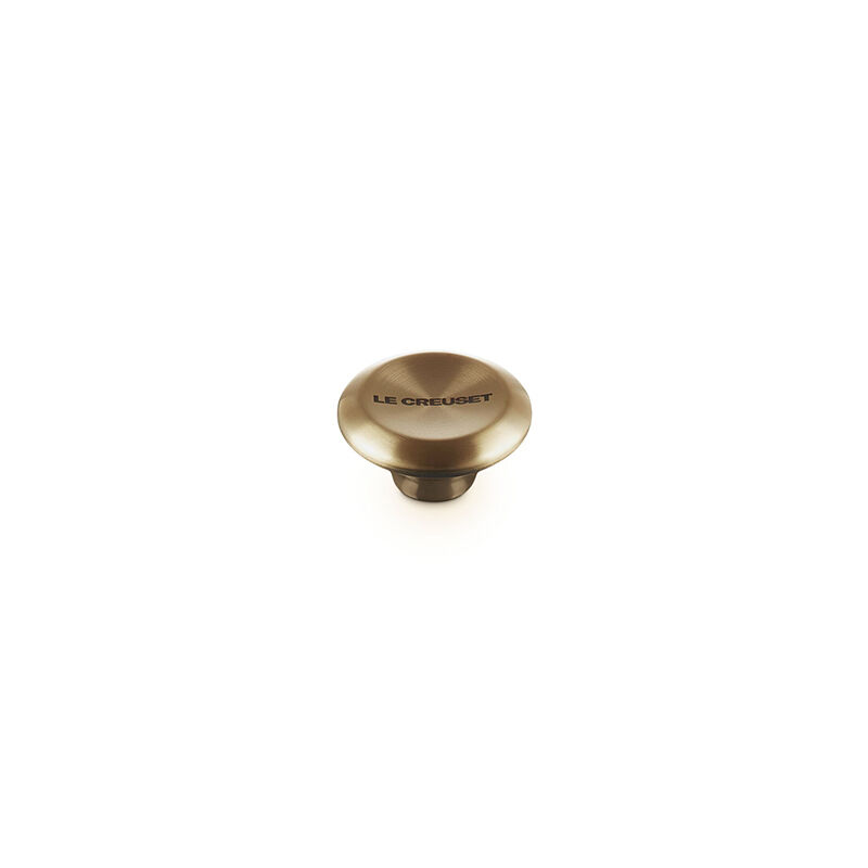 Le Creuset Signature Light Gold Cookware Knob Medium - Thumbnail 3