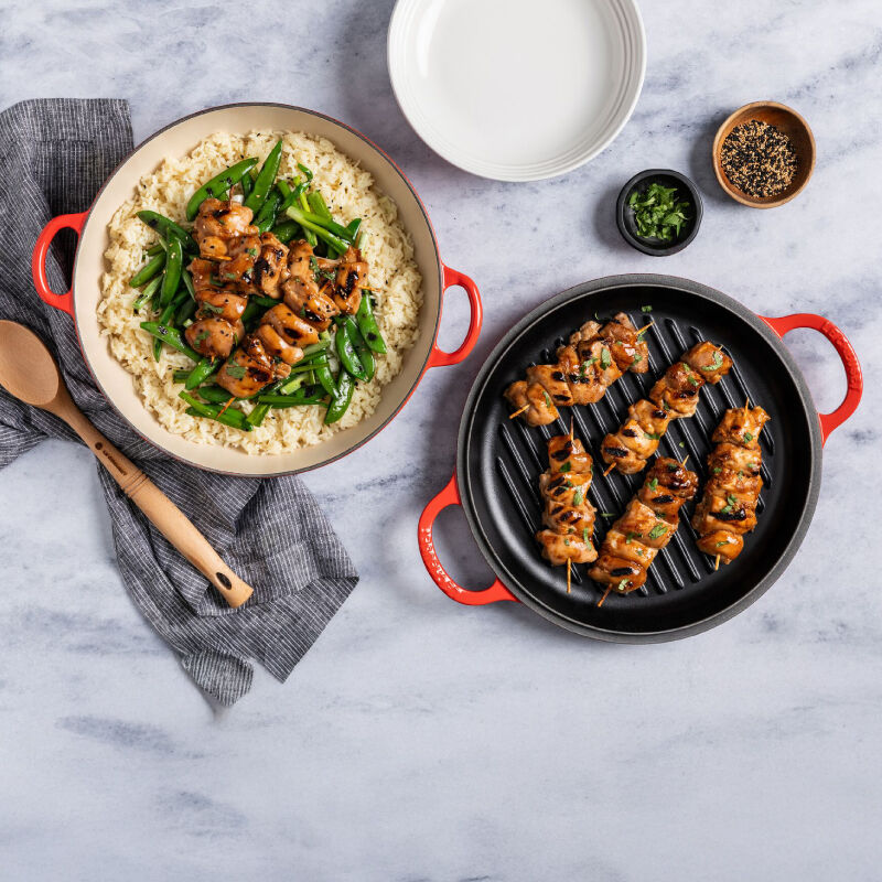 Multifunction Braiser with Grill Pan Lid | Le Creuset®