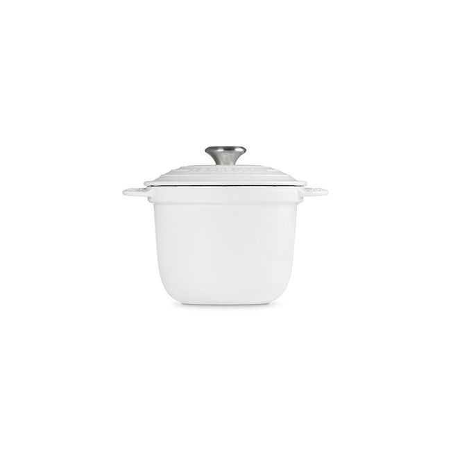 Cast Iron Rice PotWhite, view 1