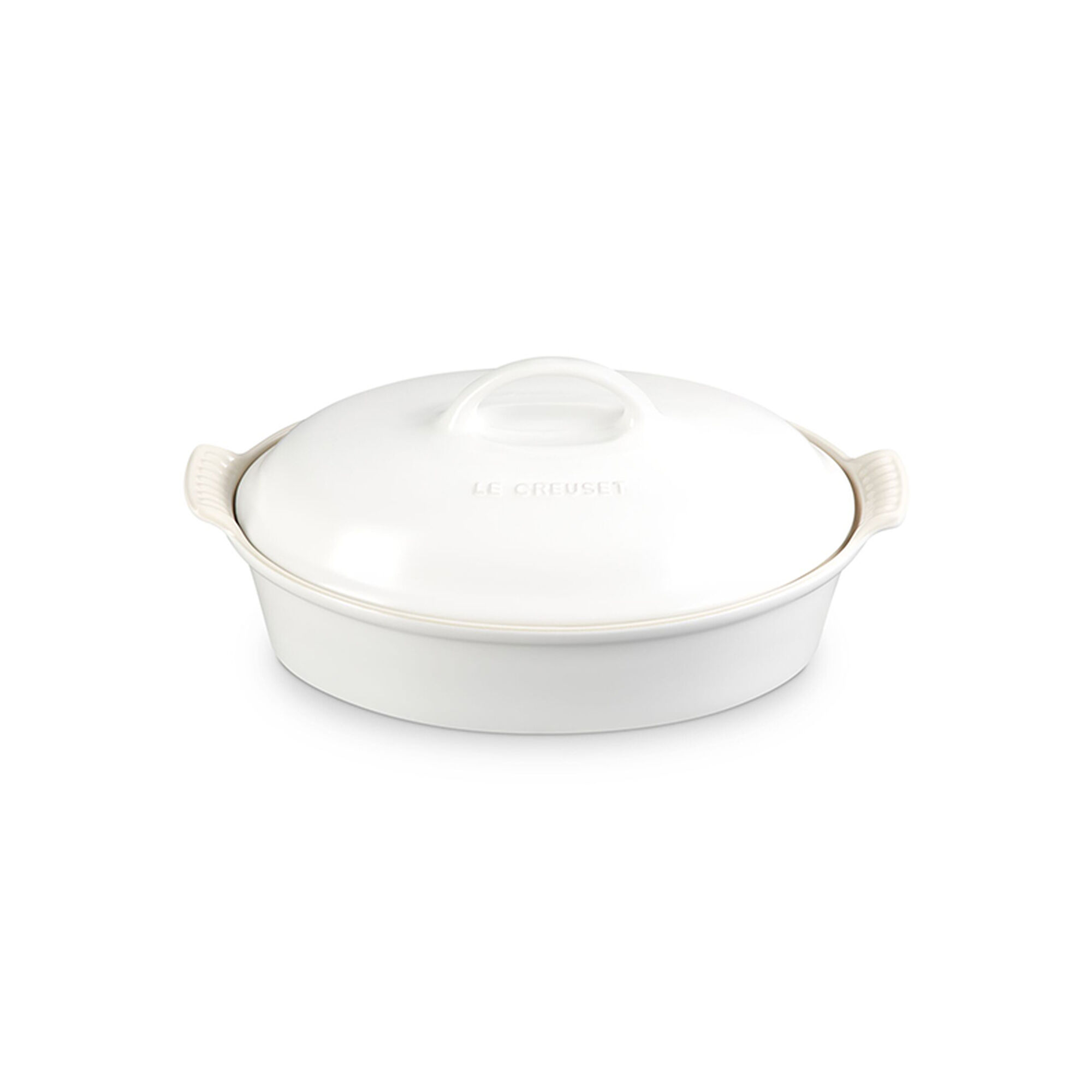 Heritage Oval Casserole - Matte White