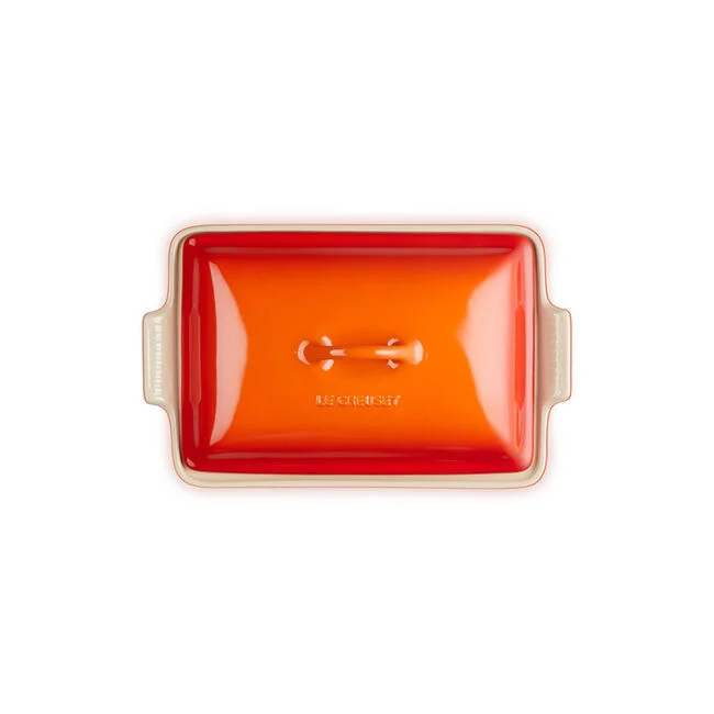 Heritage Rectangular CasseroleFlame, view 4