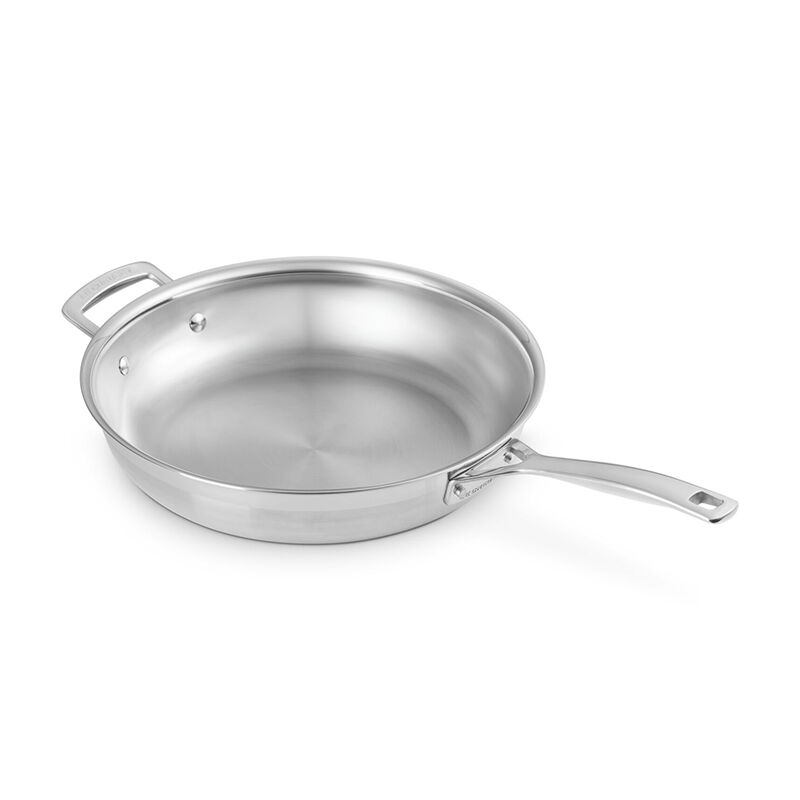 Classic Stainless Steel Round Frying Pan | Le Creuset®