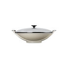 Traditional Wok with Glass Lid