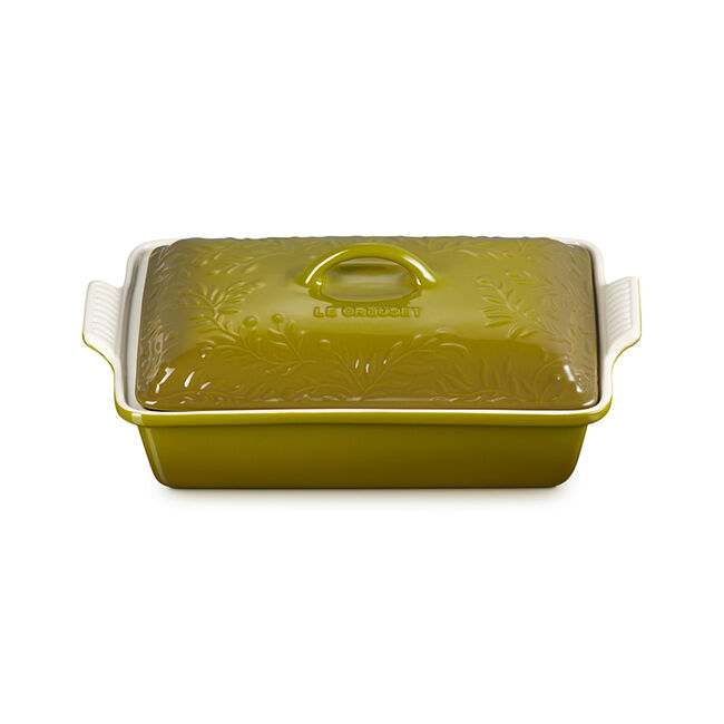Olive Branch Collection Heritage Rectangular CasseroleOlive, view 2