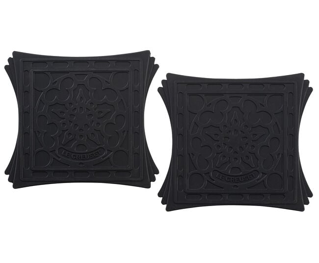 Magnetic Trivets, Set of 2Black, view 1