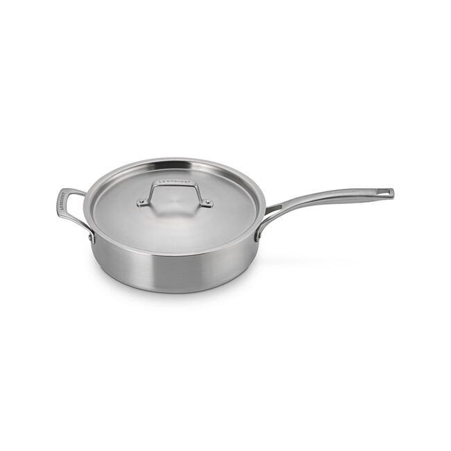 Essential Stainless Steel Saut&eacute; Pan, view 4