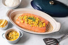 Honey Lemon Salmon with Mango Mint Salsa image number 0