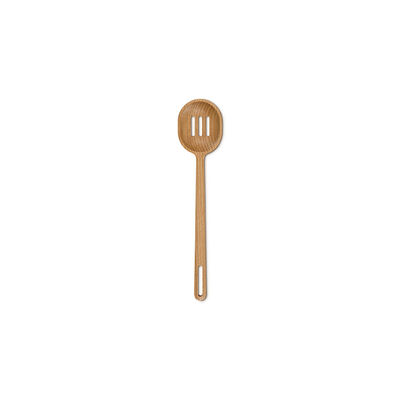 Signature Wood Slotted Spoon