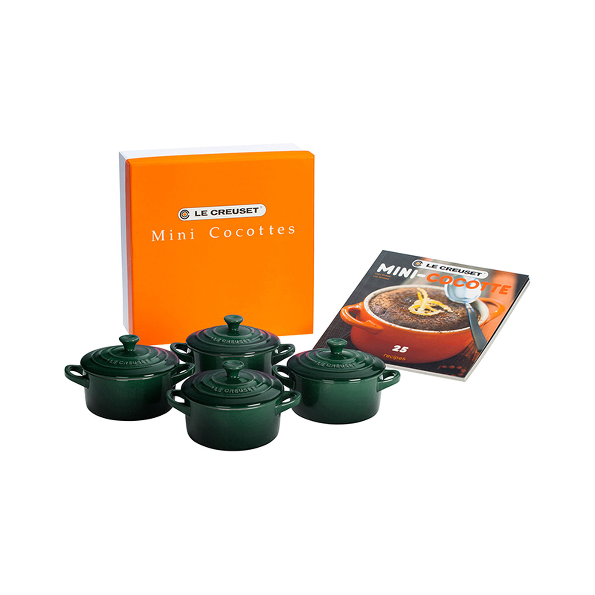 Mini Cocottes Set with Cookbook - Artichaut