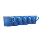 London Mugs, Set of 6Marseille