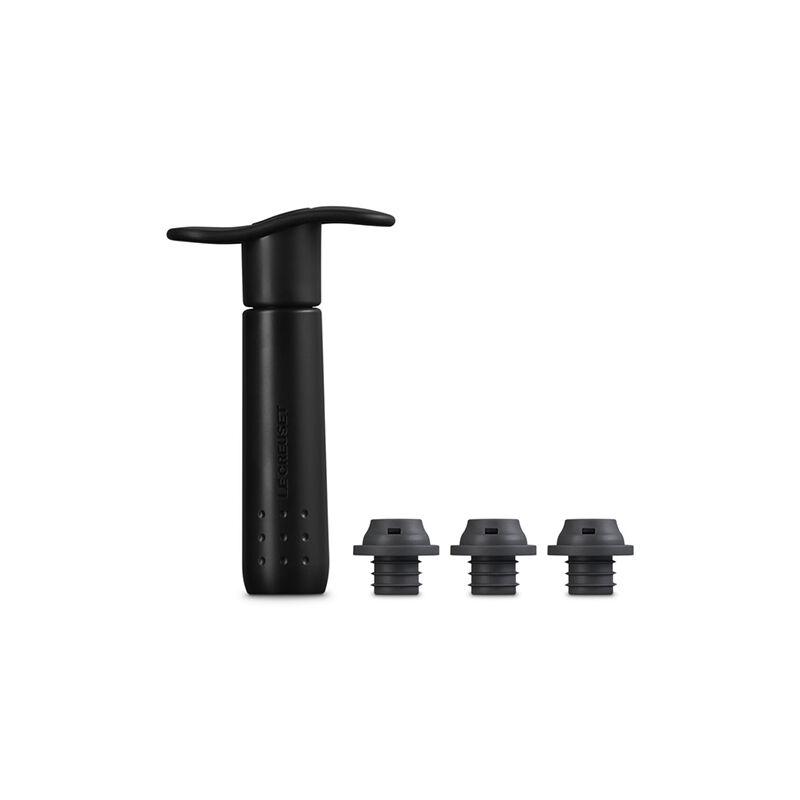 Le Creuset Wine Pump + 3 Stoppers - Thumbnail 4
