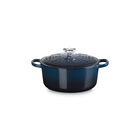 No&euml;l Collection Holiday Tree Signature Round Dutch Oven with Gold Star Knob