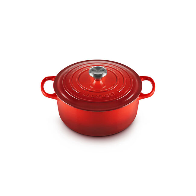 Signature Round Dutch OvenCerise, view 2