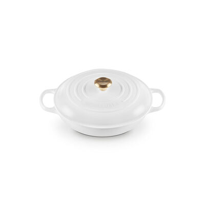 Signature Braiser with Gold Knob