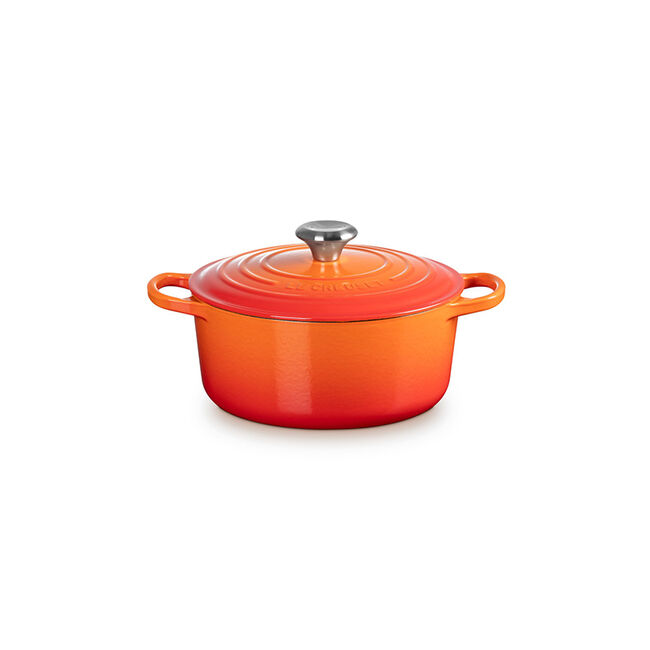 Signature Round Dutch OvenFlame, view 5