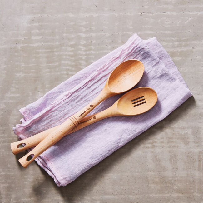 Revolution® Wood Slotted Spoon, view 1