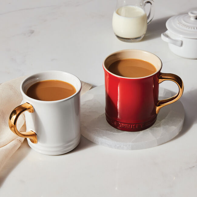 Vancouver Mug with Gold Handle, view 5